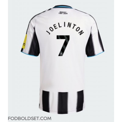 Newcastle United Joelinton #7 Hjemmebanetrøje 2025-26 Kortærmet Newcastle United Joelinton #7 Hjemmebanetrøje 2025-26 Kortærmet
